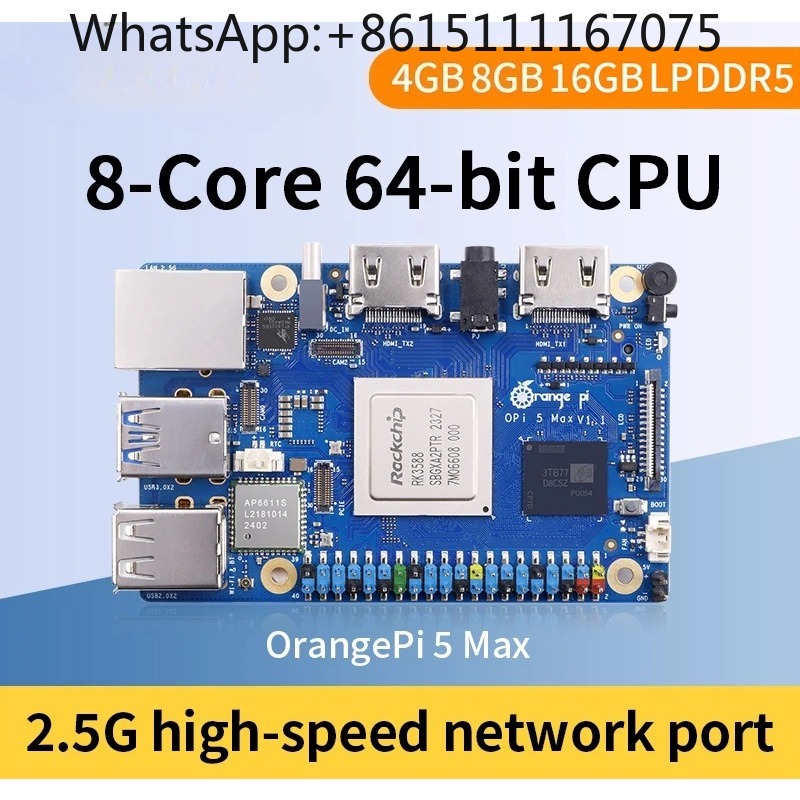 Orange Pi 5 Max RK3588 SBC 8G/ – Orange Pi 5 Max Rk3588 Bewertung und Preis